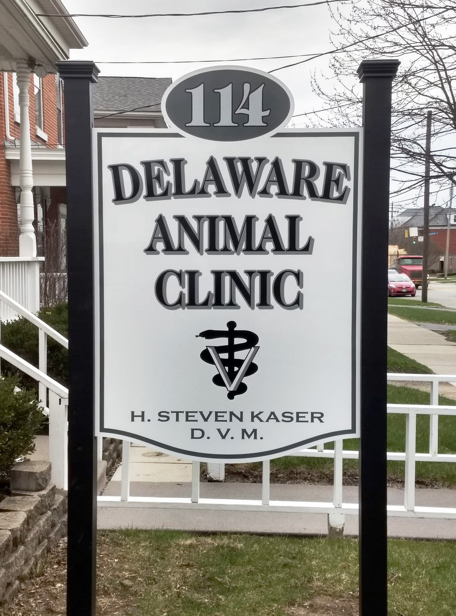 Delaware Animal Clinic sign